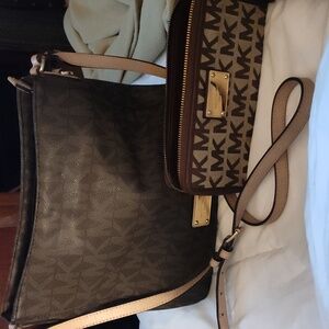 Michael kors handbags and wallet set